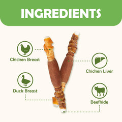 MON2SUN barra con ingredientes naturales para perros curiosos