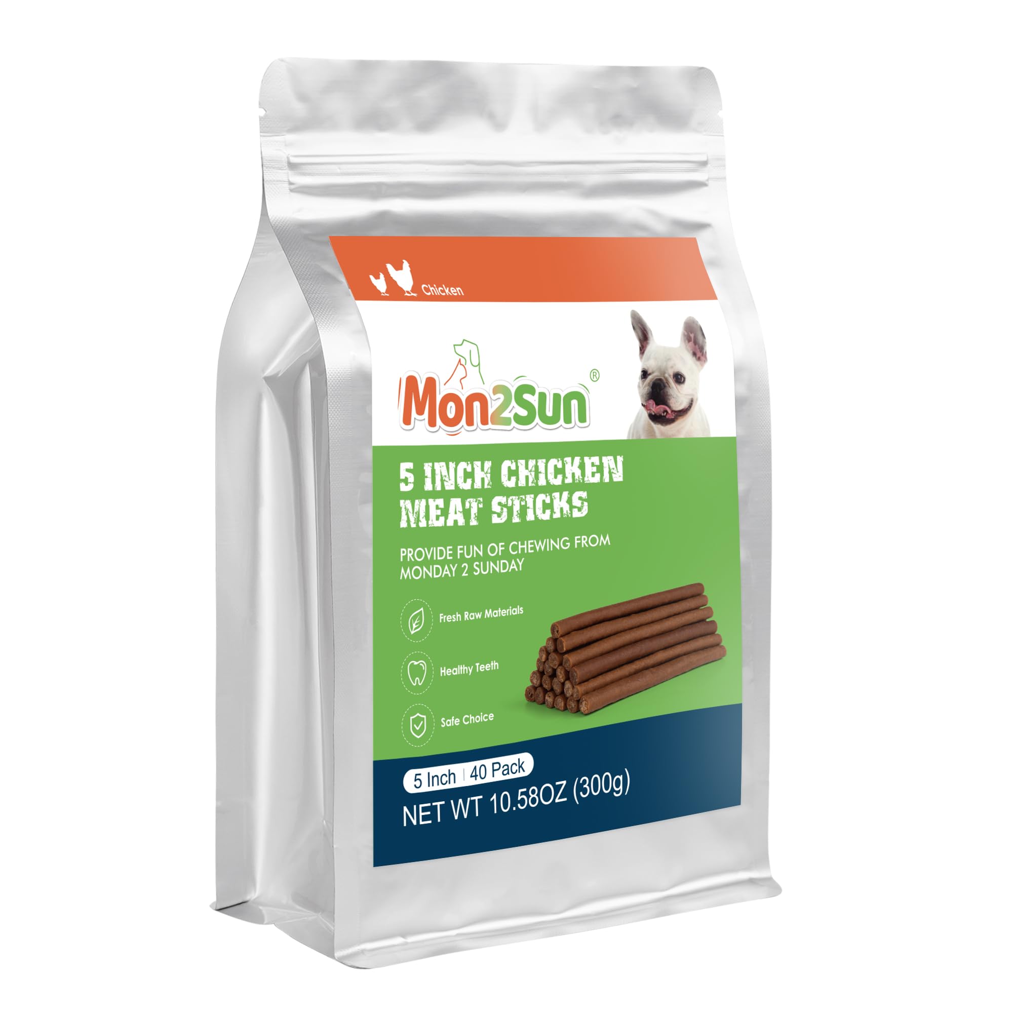 MON2SUN Dog Jerky Ideal para perros pequeños: tamaño conveniente.