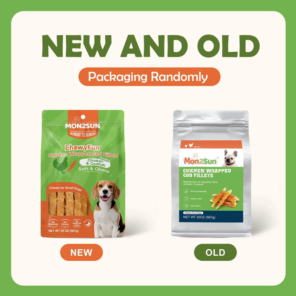MON2SUN-premios sin cueros digestibles para perros, opción fácil de digerir.
