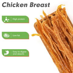MON2SUN snack de alta proteína de pollo, refuerzo positivo para paseos.
