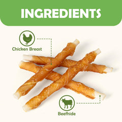 MON2SUN Pollo crudo alto en proteína, opción magra para perros pequeños