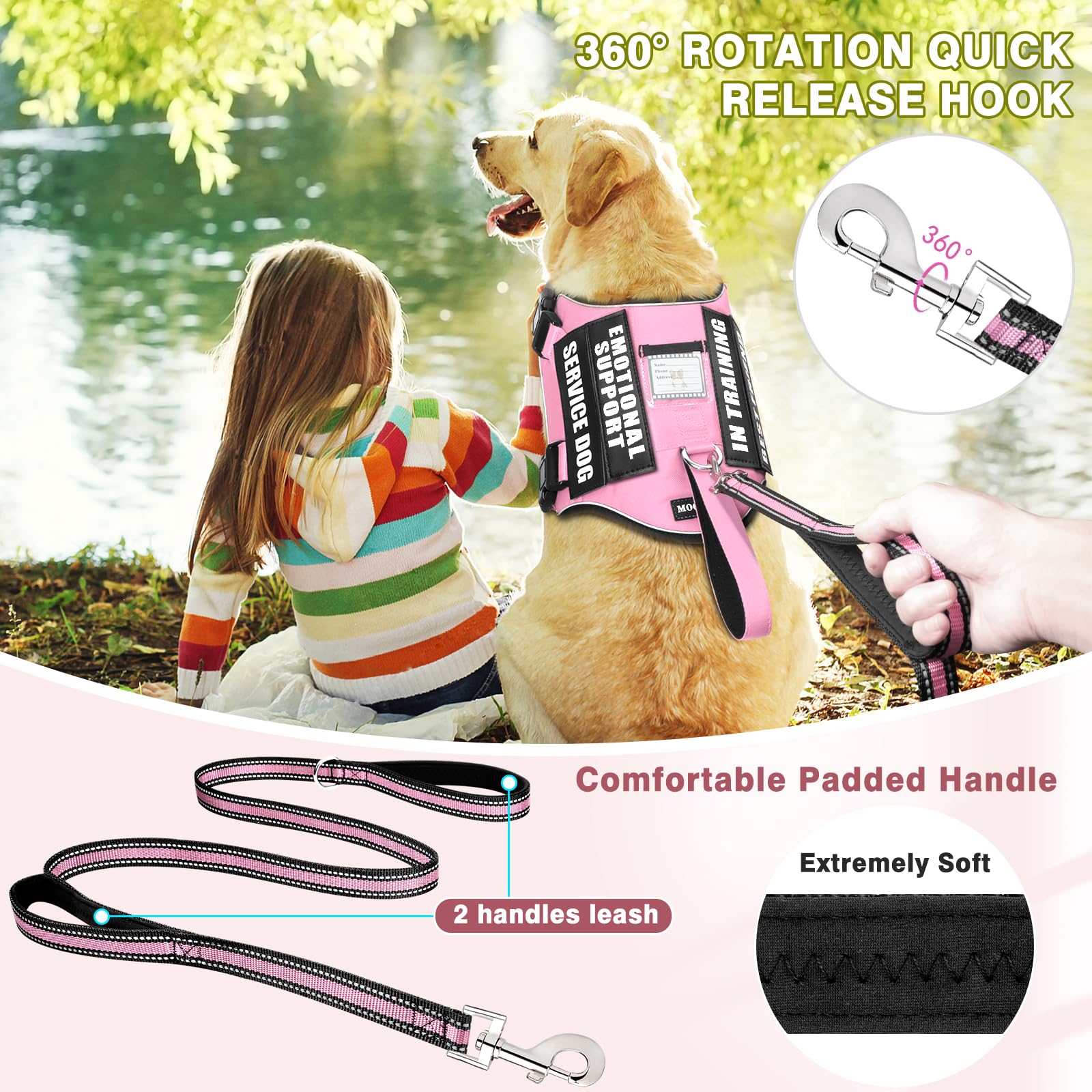 MOOGROU pegatinas de velcro brillantes para expresar personalidad.