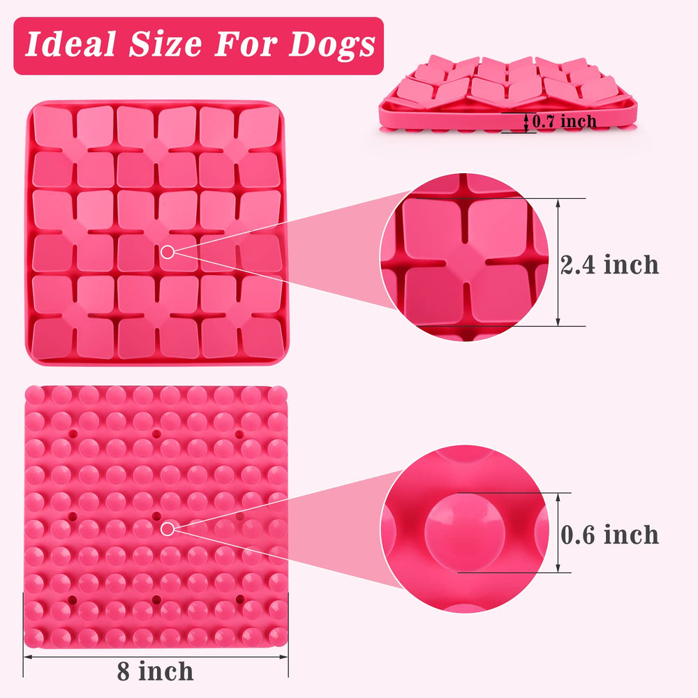 MOOGROU Snuffle Mat, lavable a mano o lavavajillas para limpieza rápida.