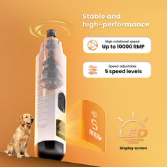 MOONEON carga USB recargable, energía lista para sesiones.