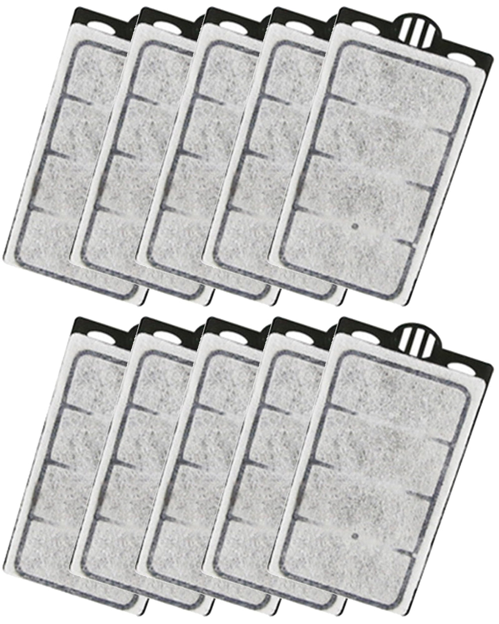 Moonorange placas-filtración repuesto para acuario, agua más limpia