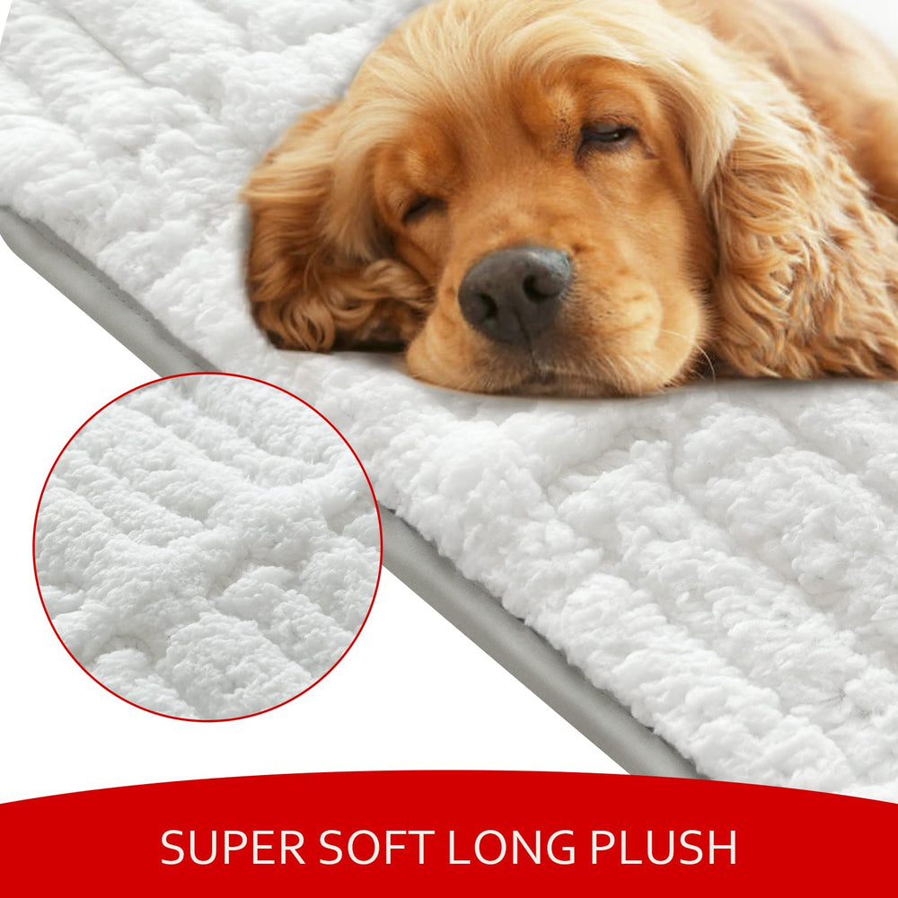 Moonsea cama para perro jaula base antideslizante para mayor estabilidad.