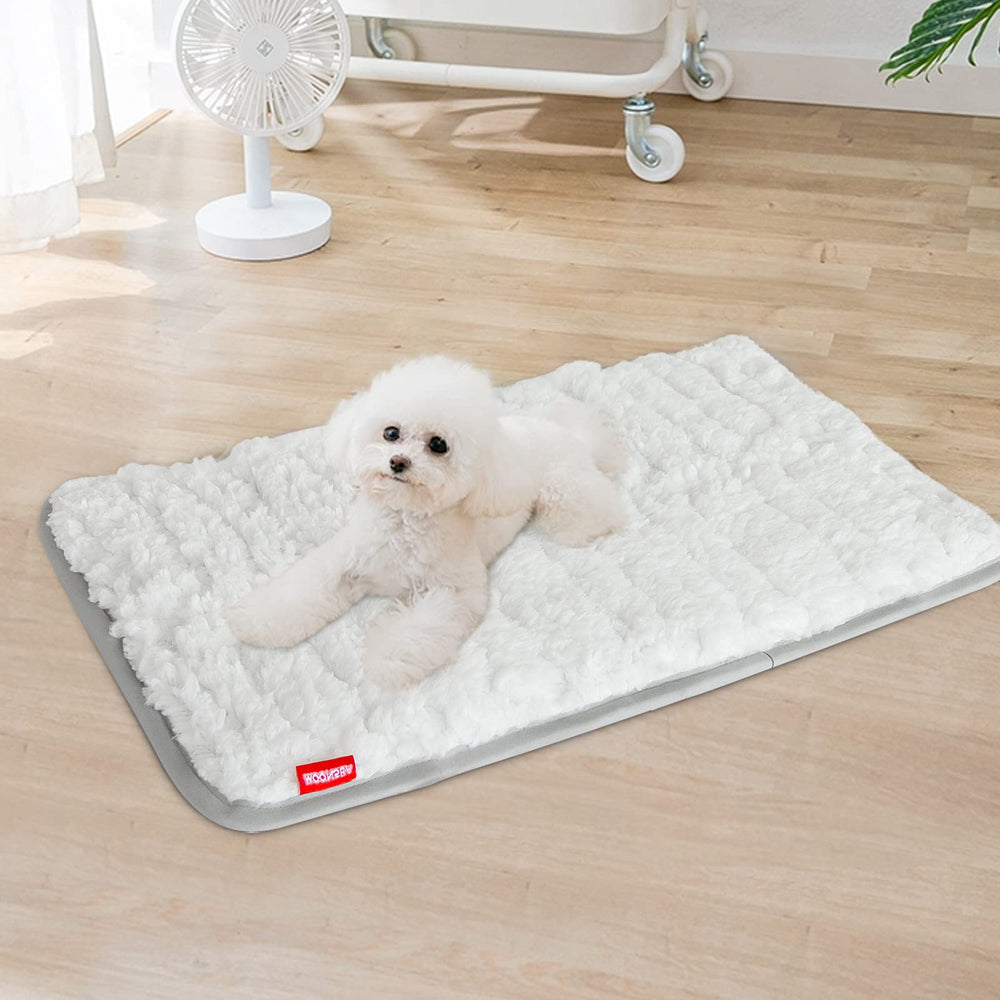 Moonsea cama para perro jaula empaquetado compacto que recupera su forma.