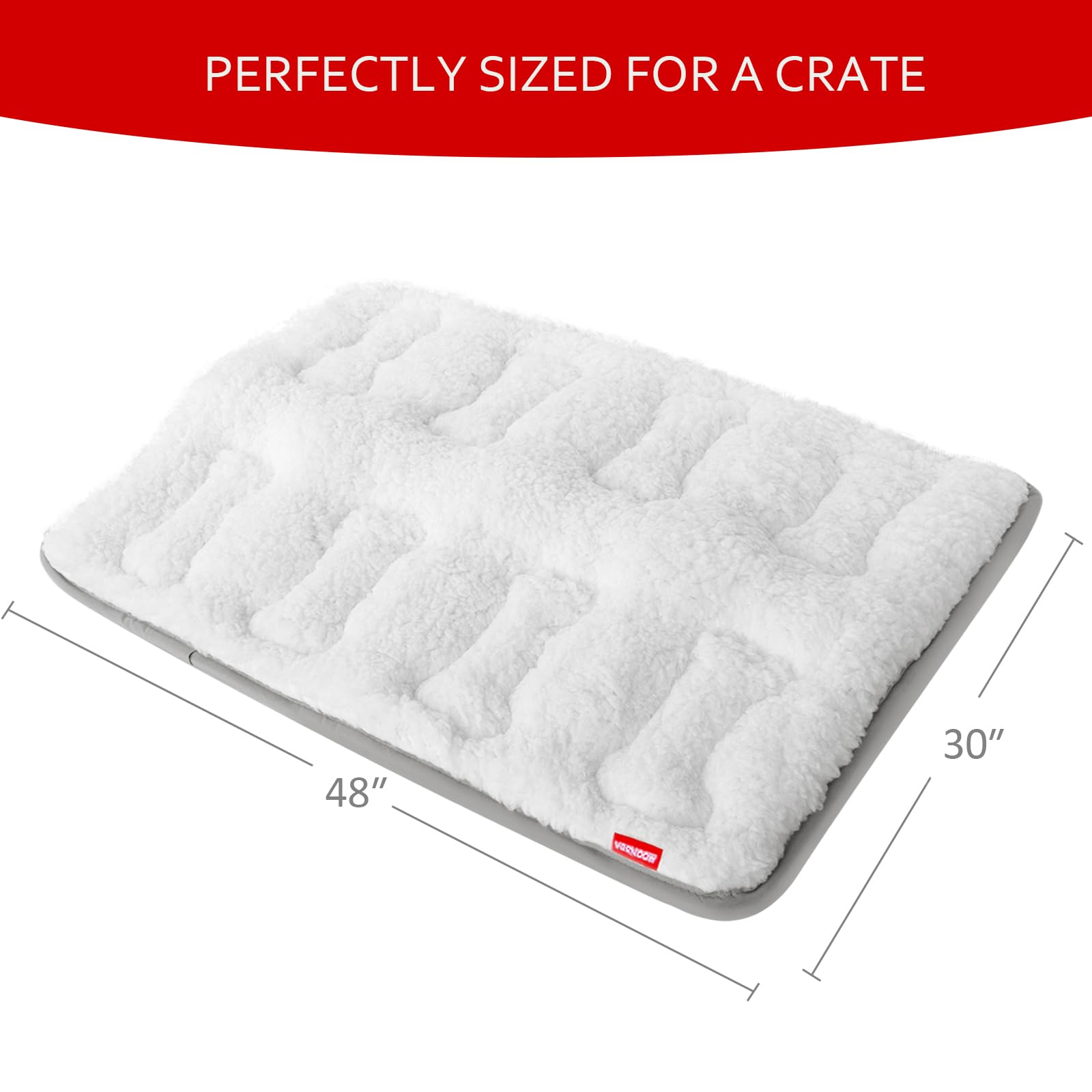 Moonsea cama para perro con tres capas de confort para descansar.