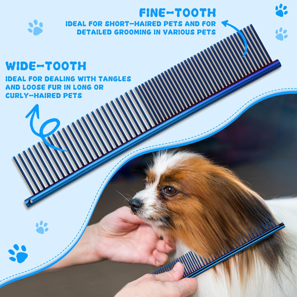 Tijeras Moontay templadas para perros, funcionamiento silencioso
