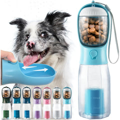 MoonyMars botella portátil para perros 20 onzas, ideal para paseos.