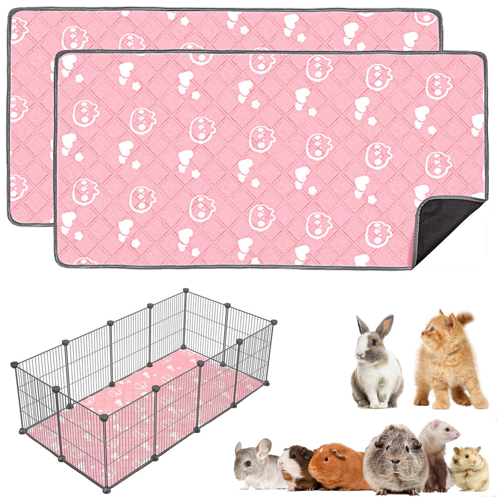 Almohadillas Mooydee para cobayas, 145x70 cm, base limpia para jaula C&C 2x4