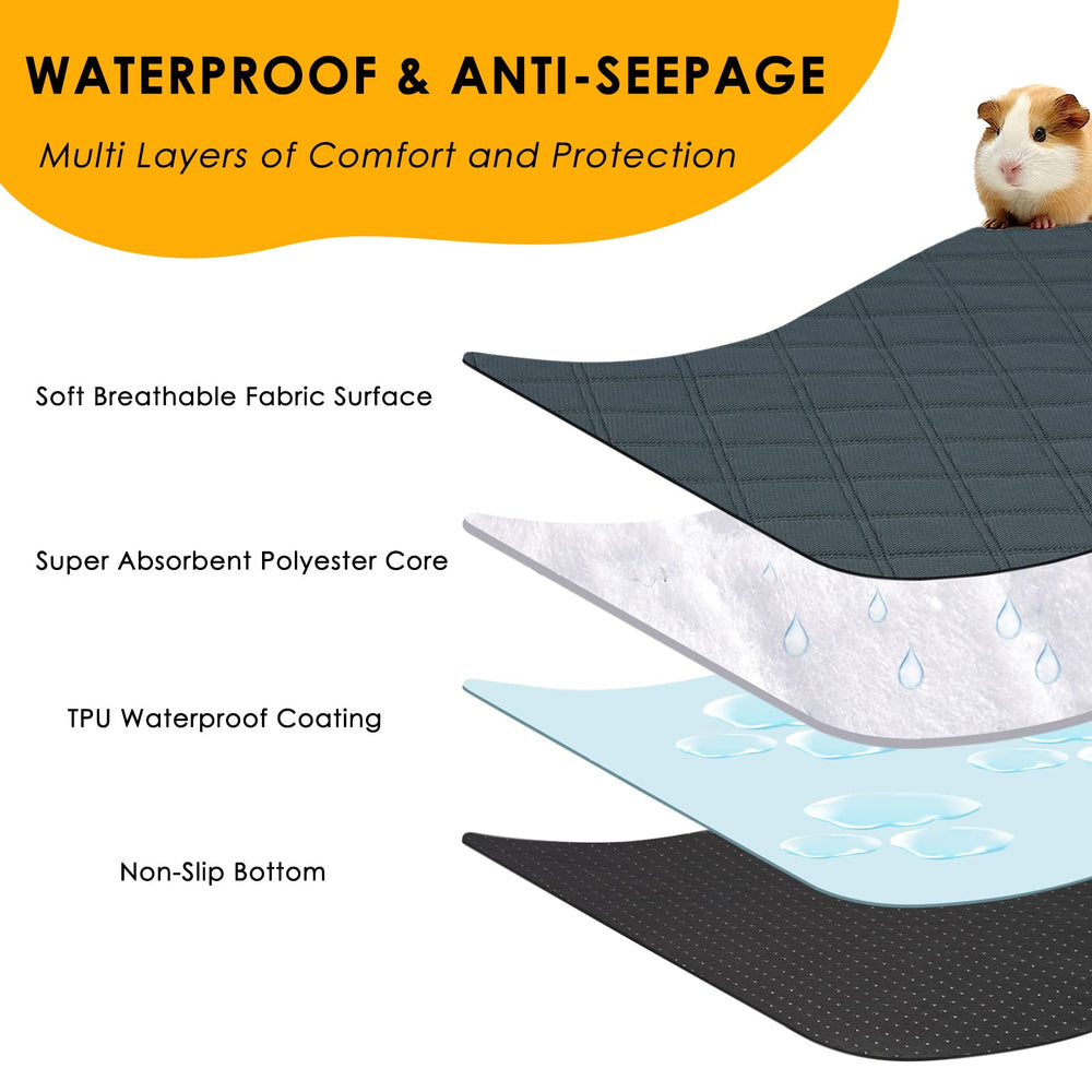 Mooydee superficie suave lavable: comodidad constante para la cobaya tras cada descanso.