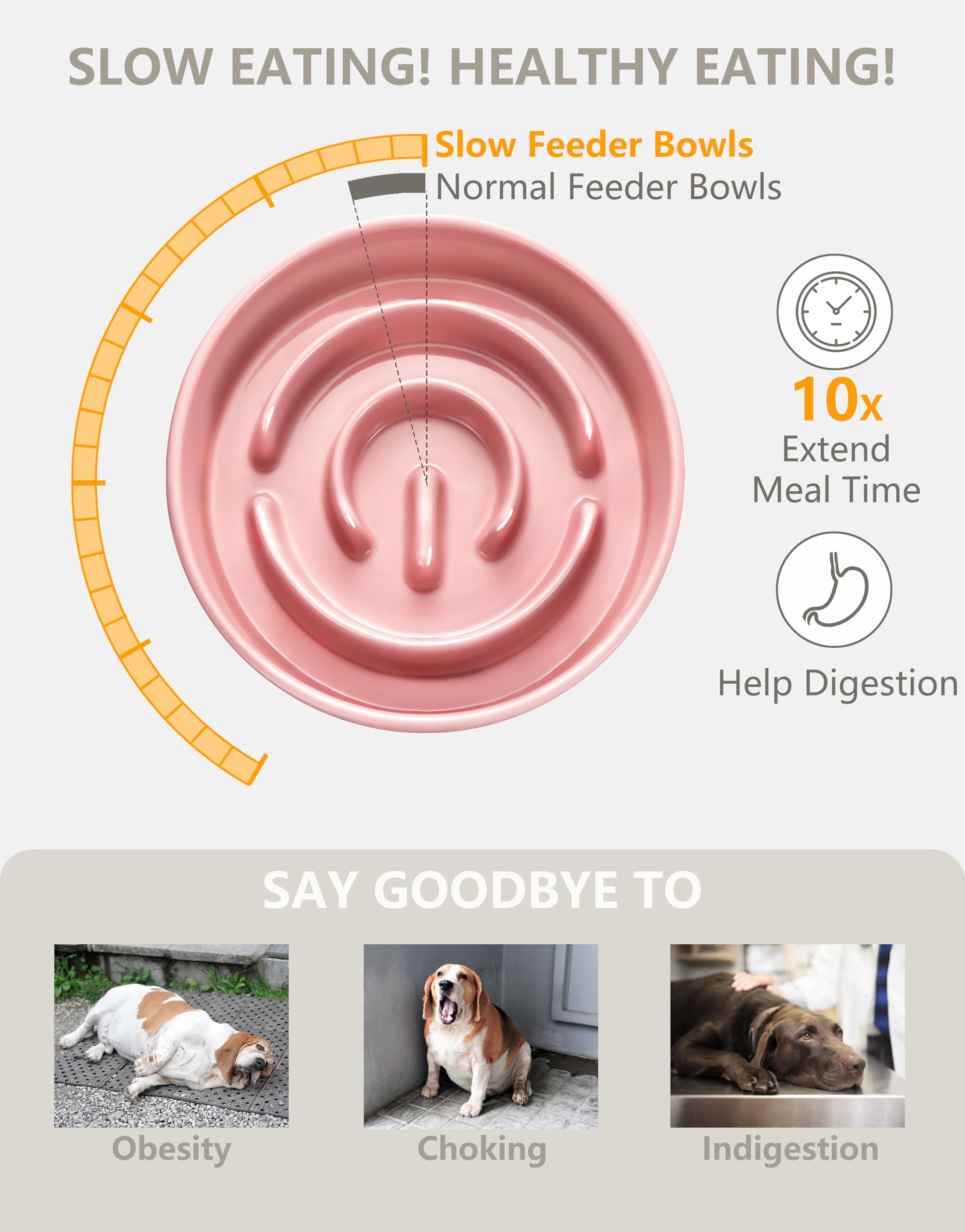 MOPANG cerámica fácil de limpiar, diseño apto para lavavajillas.
