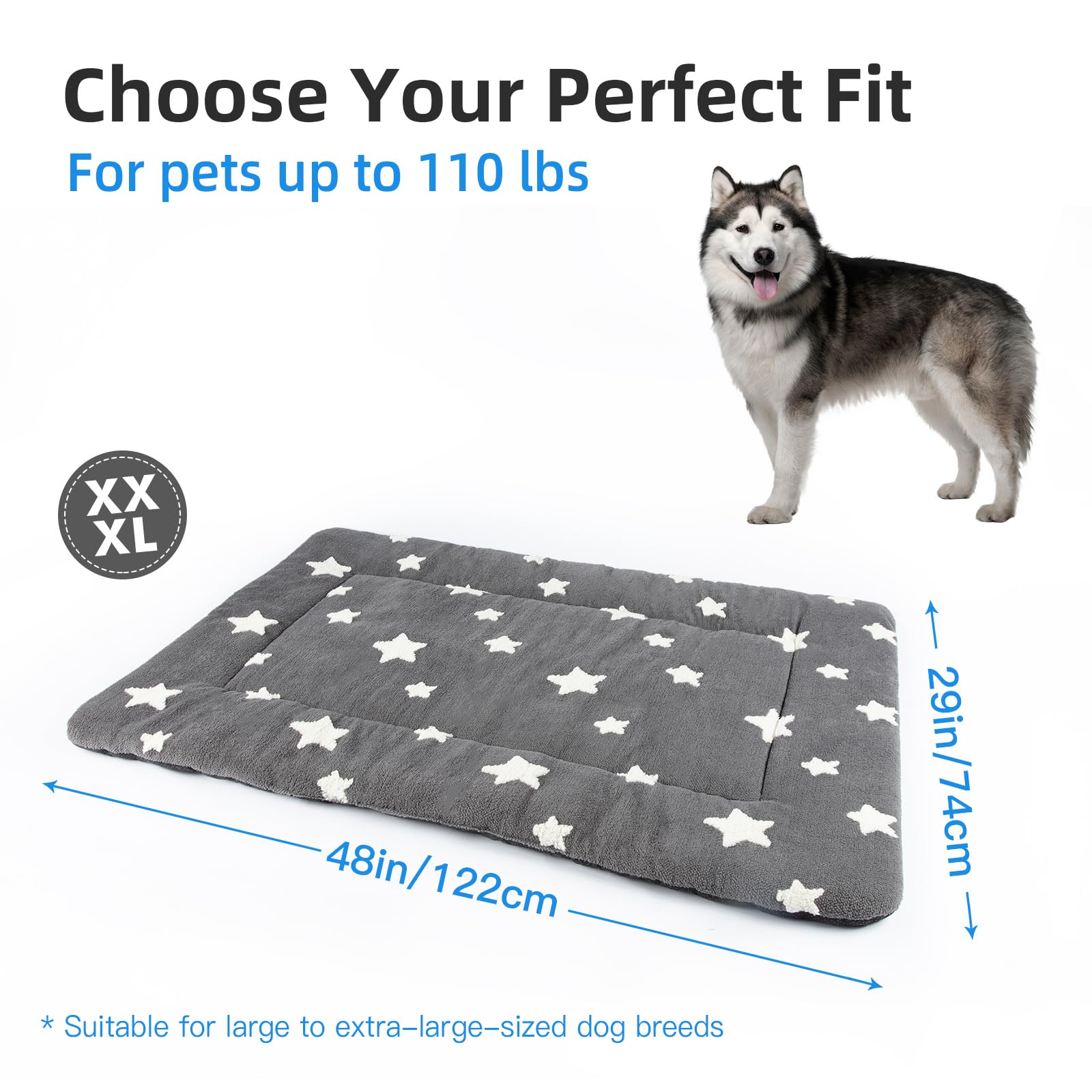 Fibra duradera en la cama Mora Pets, soporte suave para sueño diario.