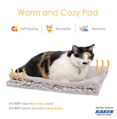 Mora Pets cama gato caliente para uso interior y exterior.