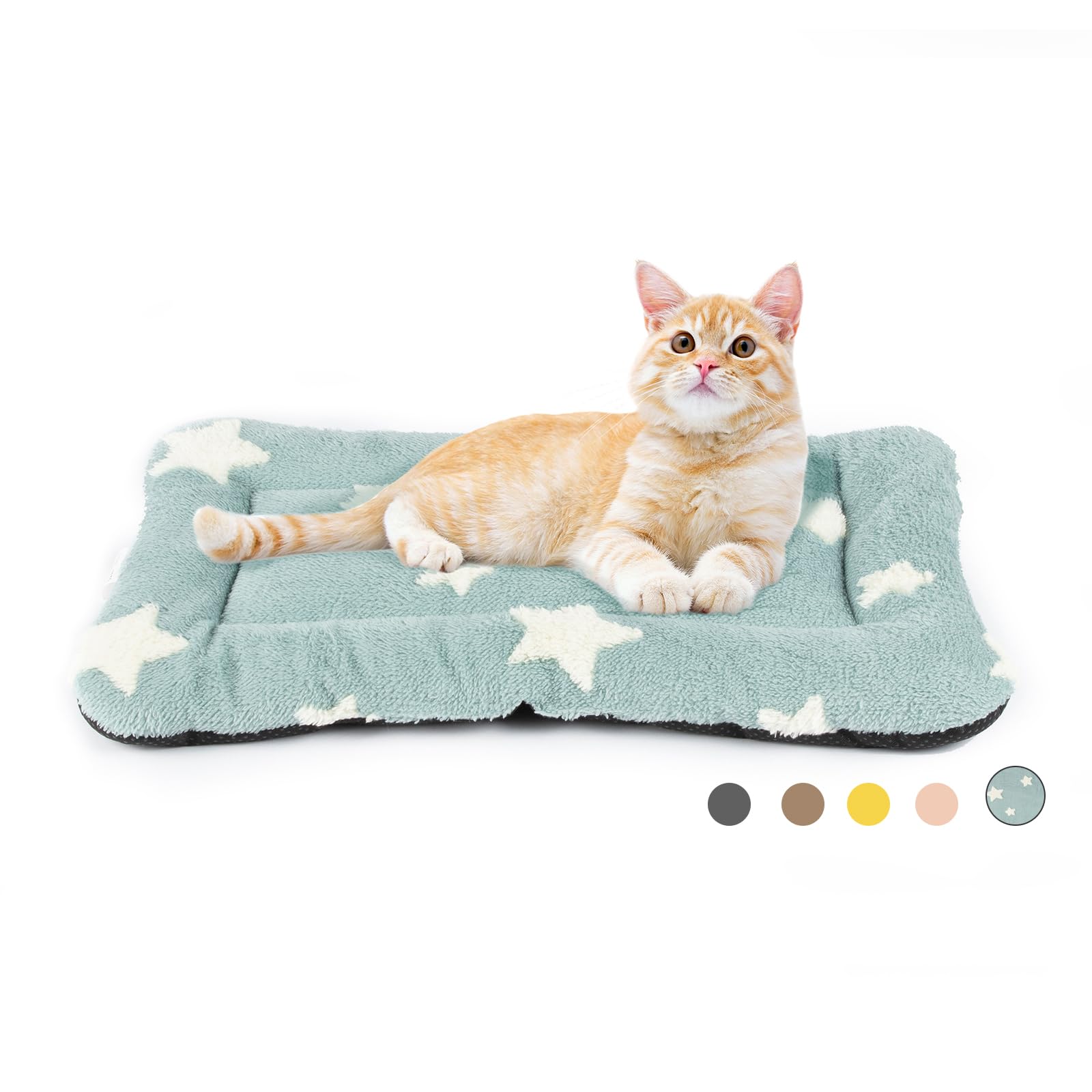 Cama Mora Pets para gatos en interiores, azul, descanso cómodo y fácil de limpiar.