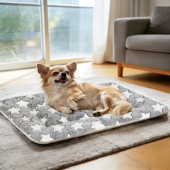 Mora Pets cama para jaula de perro, doble cara, versátil para casa y viaje