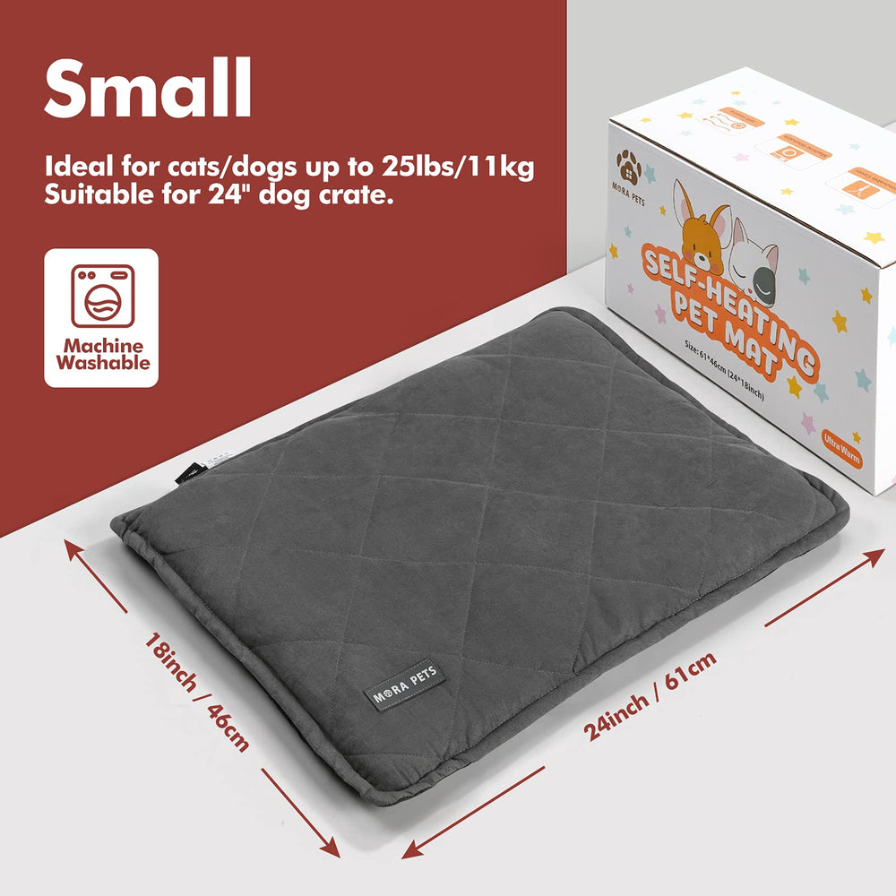 Dimensiones 24x18, apta para gatos y perros pequeños.
