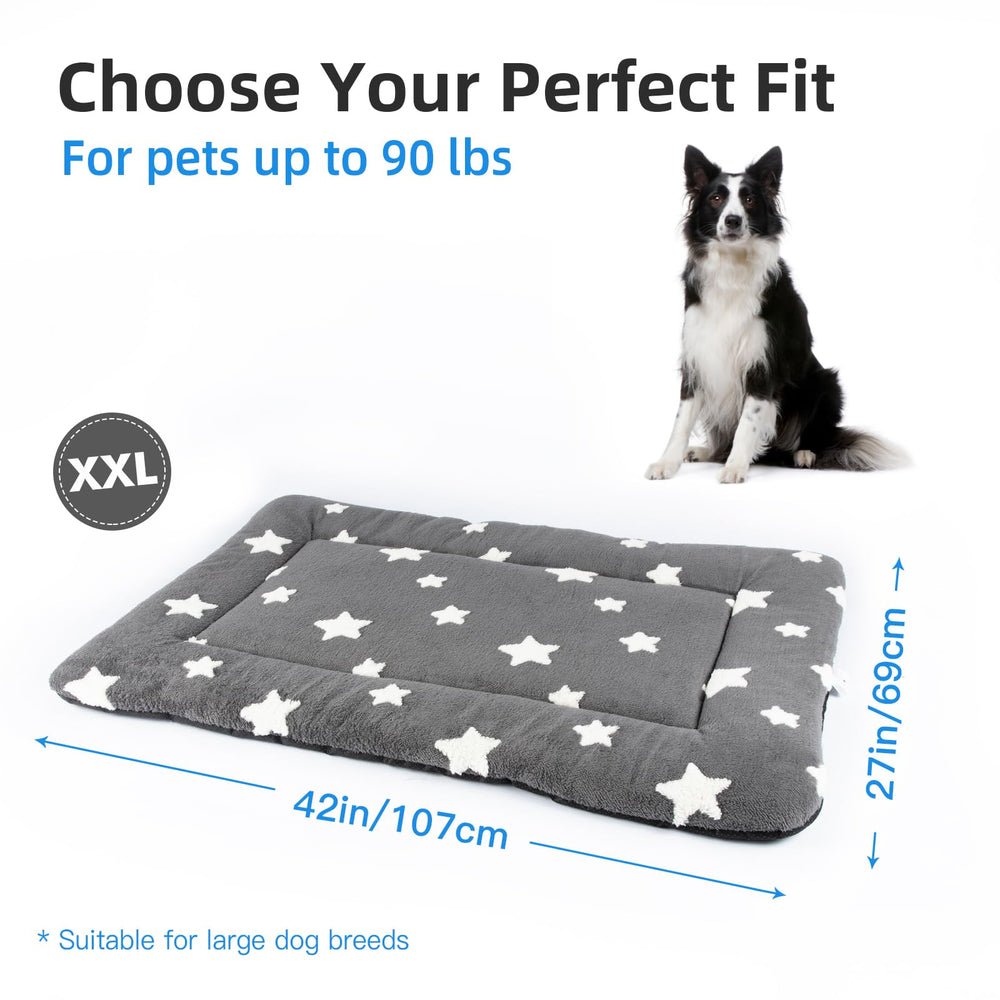 Mora Pets diseño compacto para viajar, cama para perro gris y fácil de transportar.