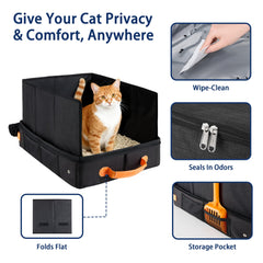 Caja plegable MORAIS, ahorro de espacio y fácil transporte.