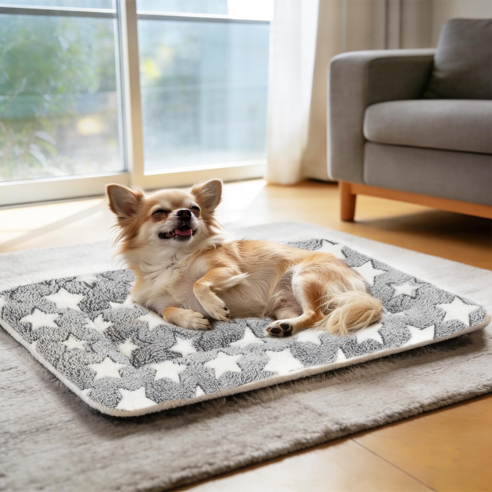 Morapets cama para jaula con lado reversible, dos estilos para combinar.