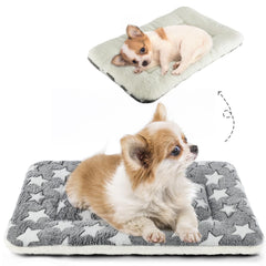 Morapets cama para jaula ultra suave con estampado de estrellas gris; descanso cómodo.