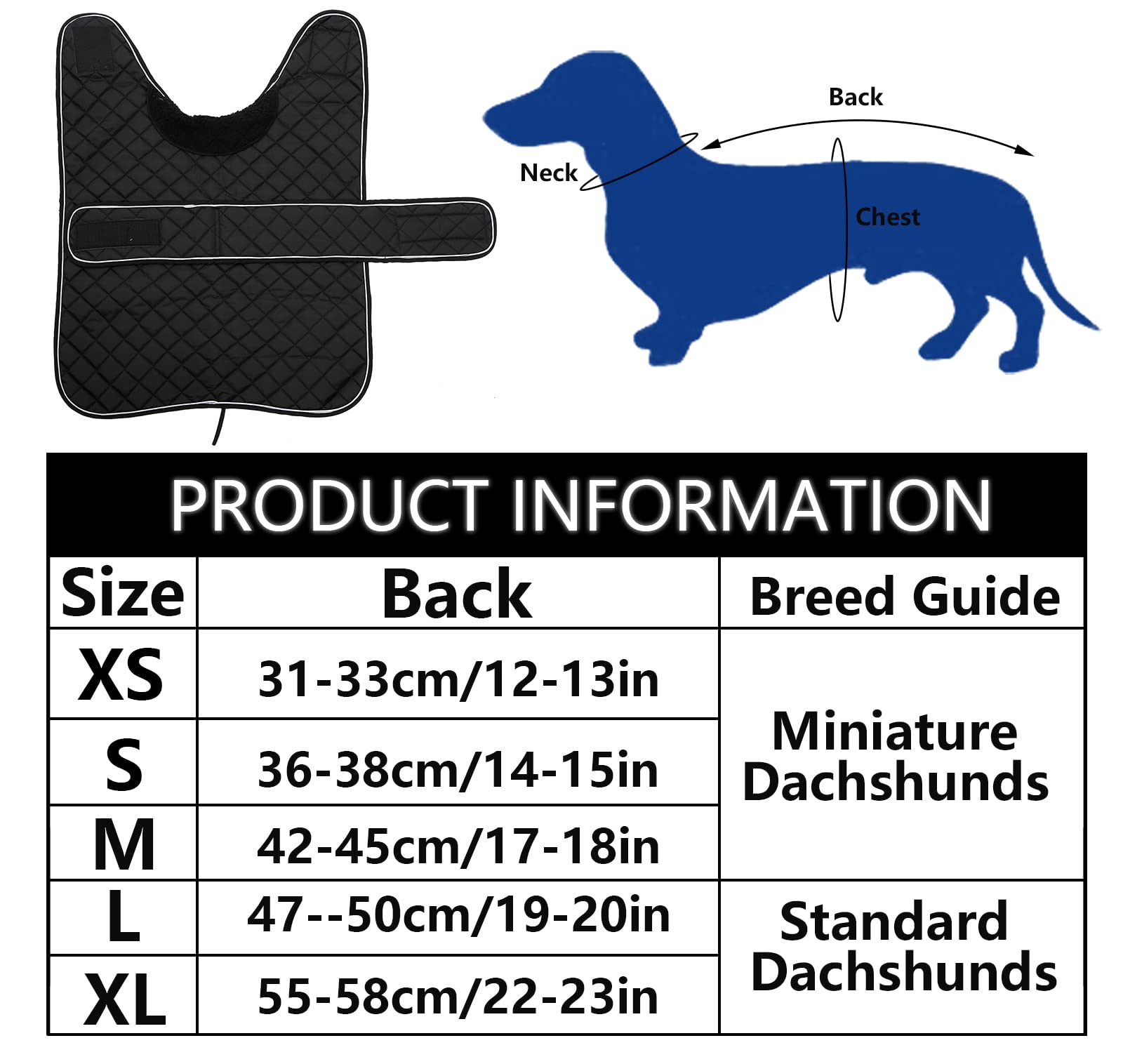 Morezi abrigo dachshund lavado a máquina recomendado