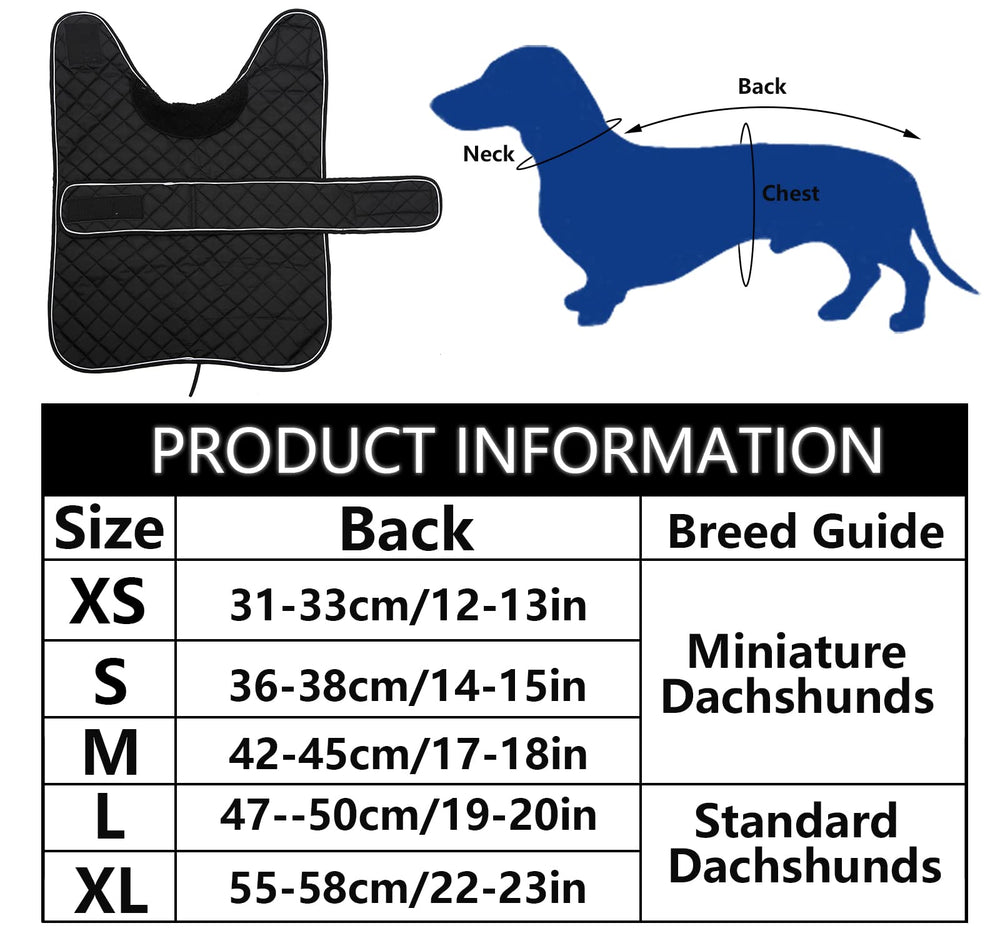 Morezi abrigo dachshund lavado a máquina recomendado