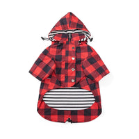 Morezi chaqueta impermeable para perro con capucha y ajuste cómodo.