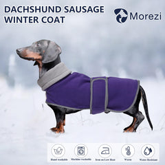 Morezi abrigo para dachshund con dorso largo para lomo abrigado