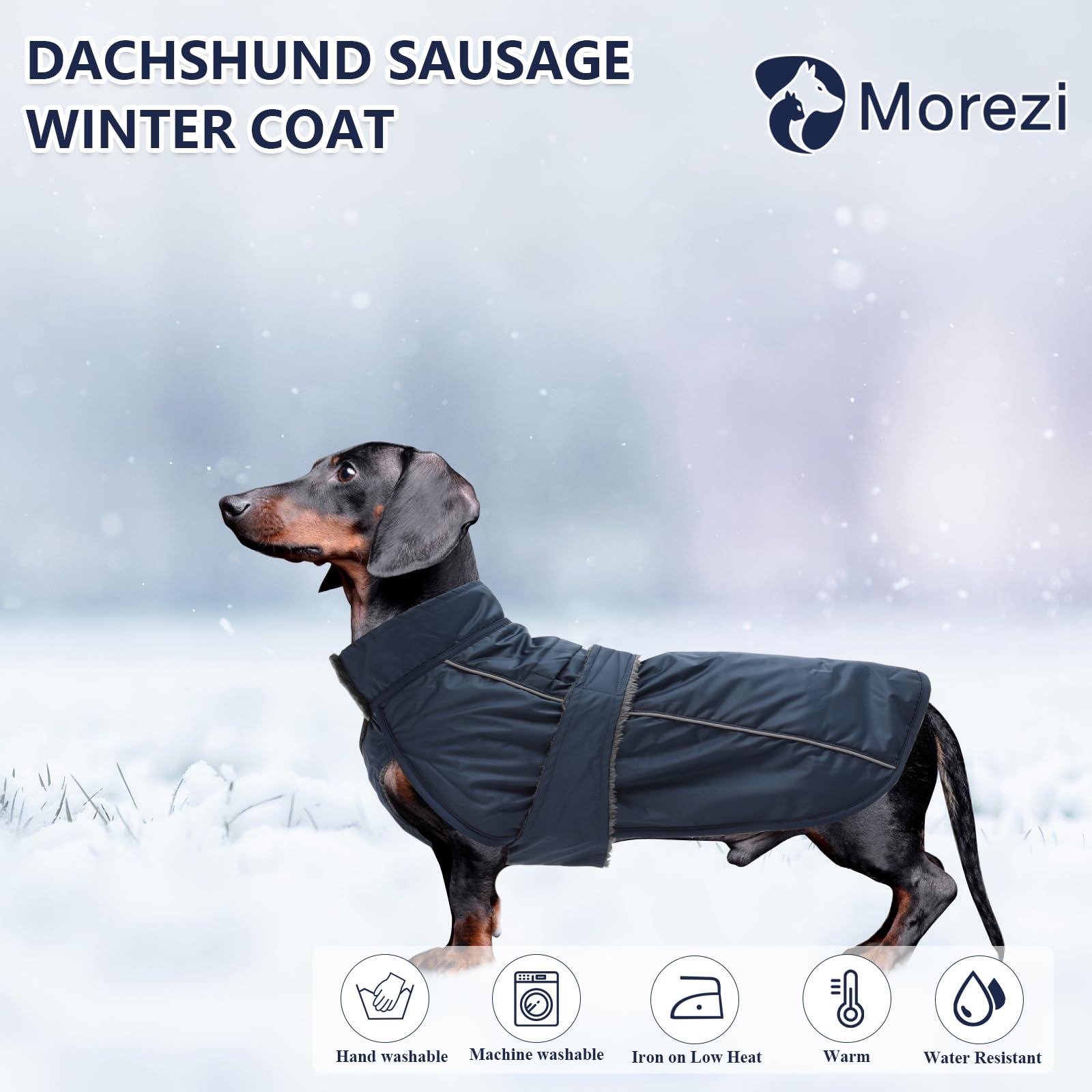 Morezi forro polar cálido, interior suave para días fríos.
