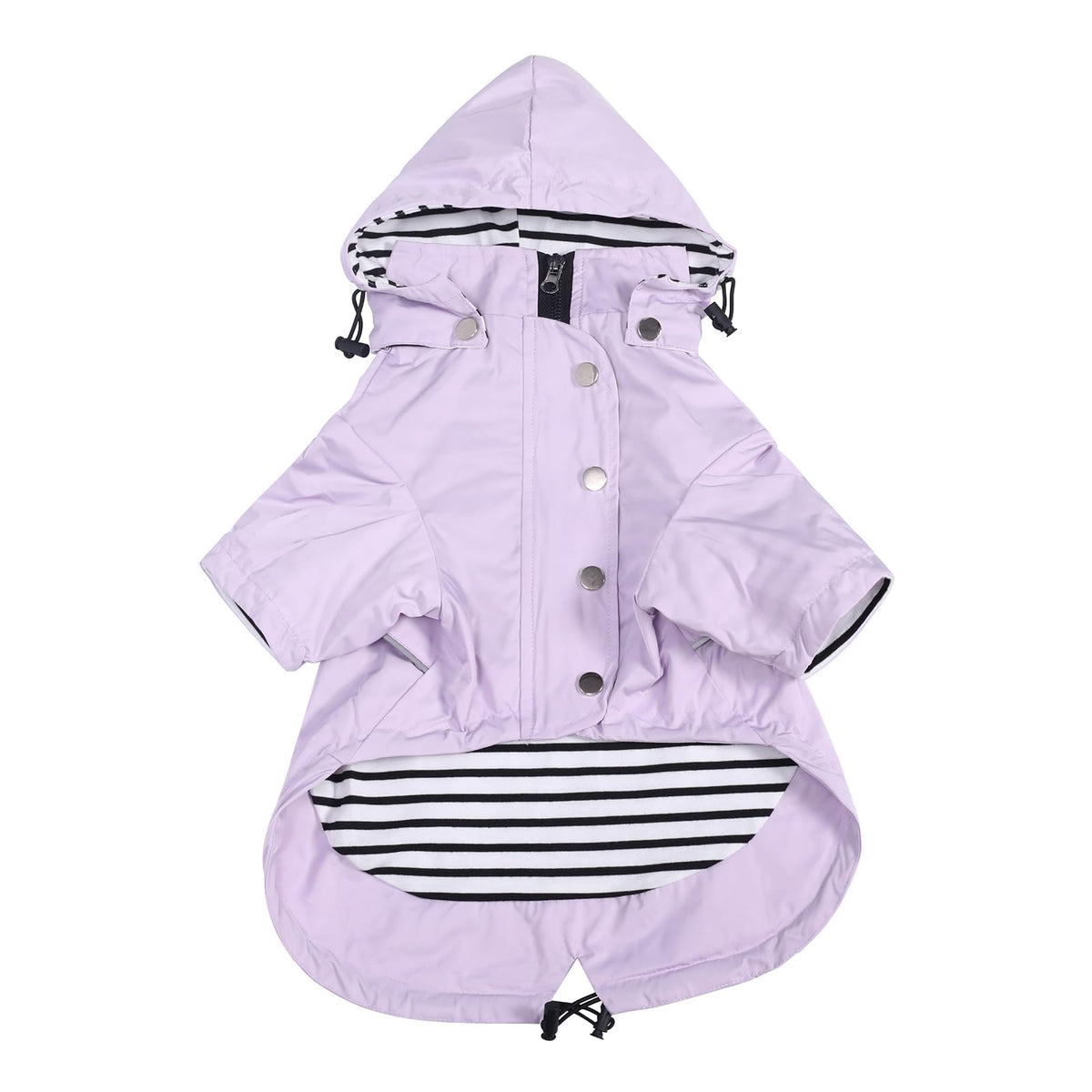 Chaqueta impermeable para perro Morezi protege de la lluvia con ajuste suave.