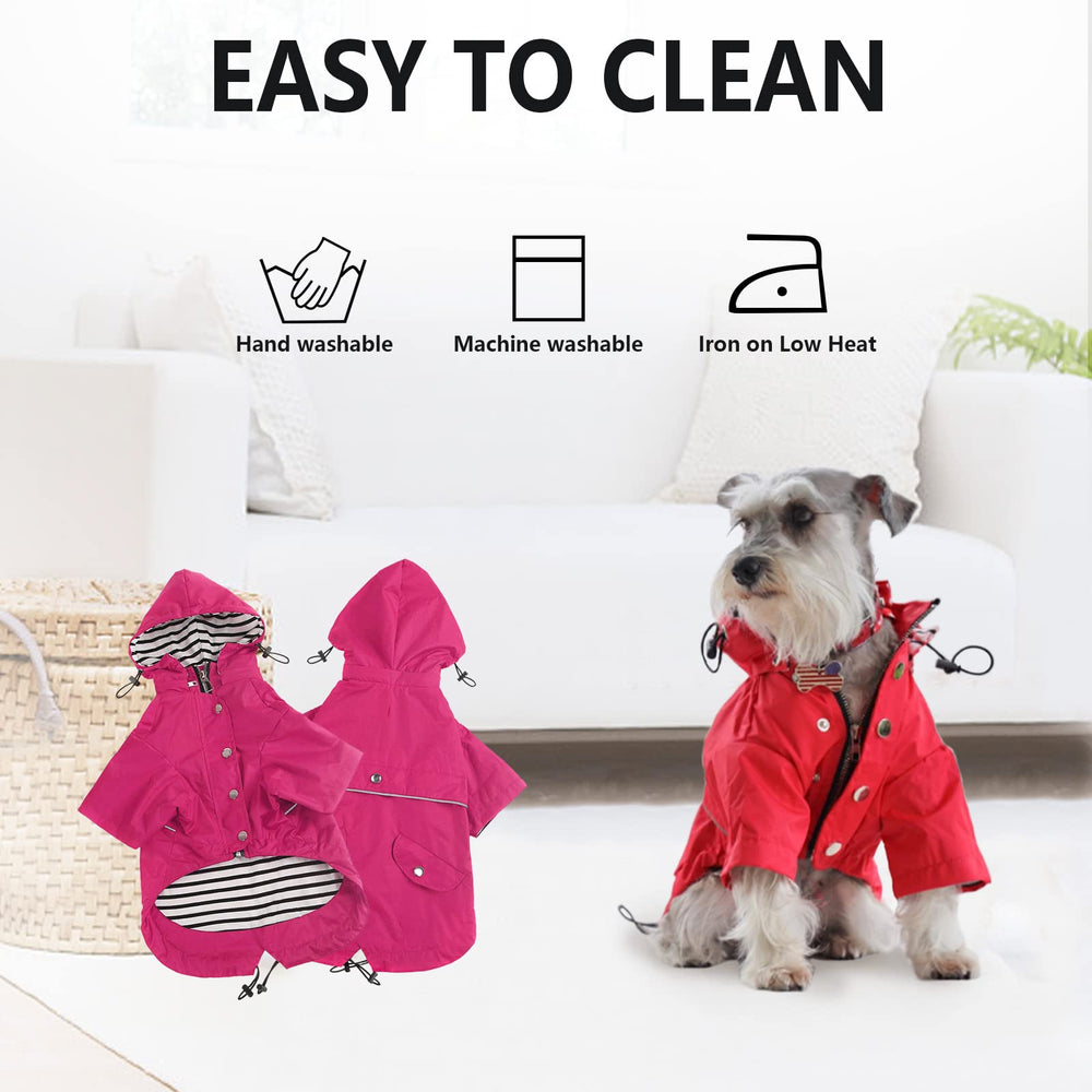 Morezi abrigo para perros lavable a máquina para fácil limpieza.