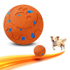 Bola morhandisn para perros animada en rebote para juego activo