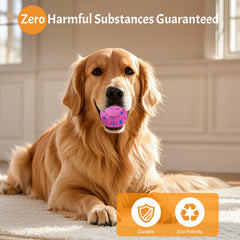 Morhandisn bola perro resistente E-TPU para mordidas intensas.