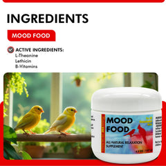 Morning Bird Mood Food: ingredientes clave para equilibrio emocional de aves
