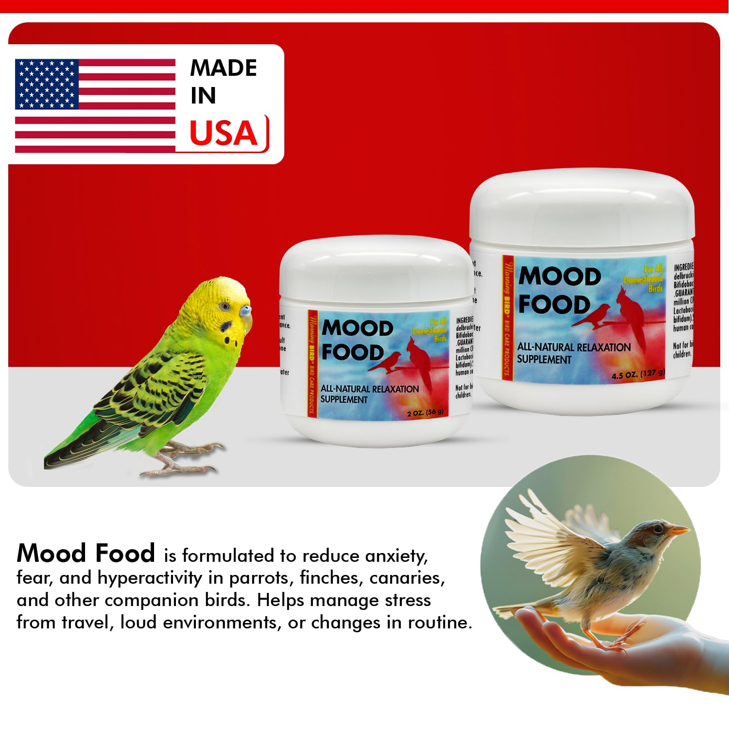 Morning Bird Mood Food: uso diario durante cambios de entorno
