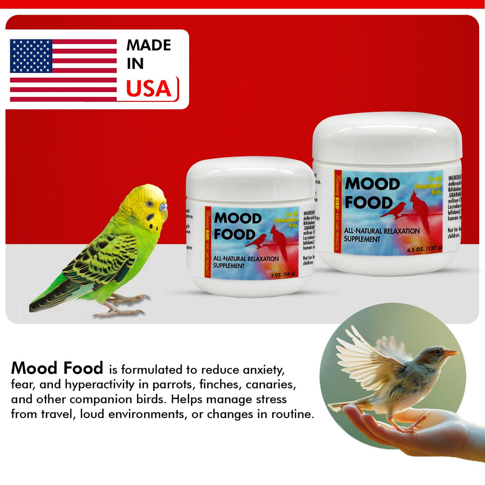 Morning Bird Mood Food: uso diario durante cambios de entorno