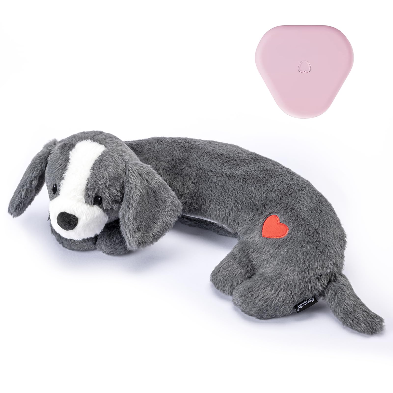 Moropaky latido perrito juguete ansiedad: apoyo calmante para momentos de separación