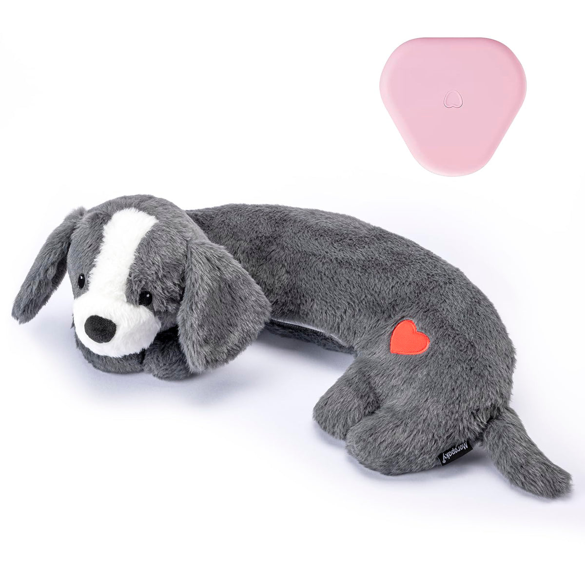 Moropaky latido perrito juguete ansiedad: apoyo calmante para momentos de separación