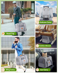 Tazón plegable MorPilot incluido para alimentación o hidratación durante viajes