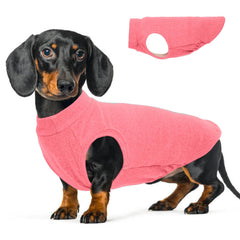 Chaleco MORVIGIVE para perro rosado sin mangas, cómodo para paseos diarios en clima fresco.