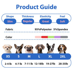 Morvigive chaleco polar para perro verde XL, lado perfil, ajuste cómodo para interiores.