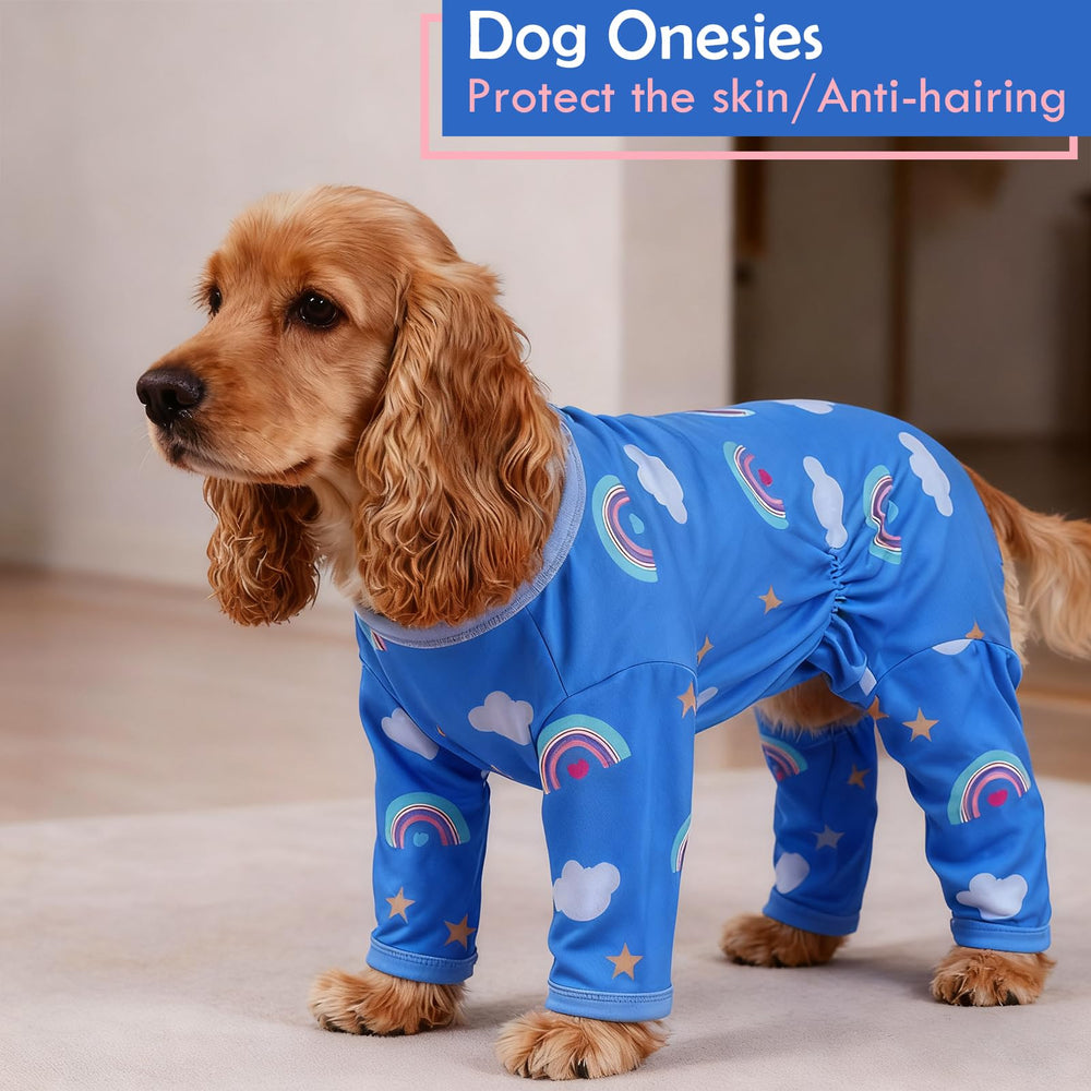 Pijama MORVIGIVE tejido suave, ideal para piel sensible de perros