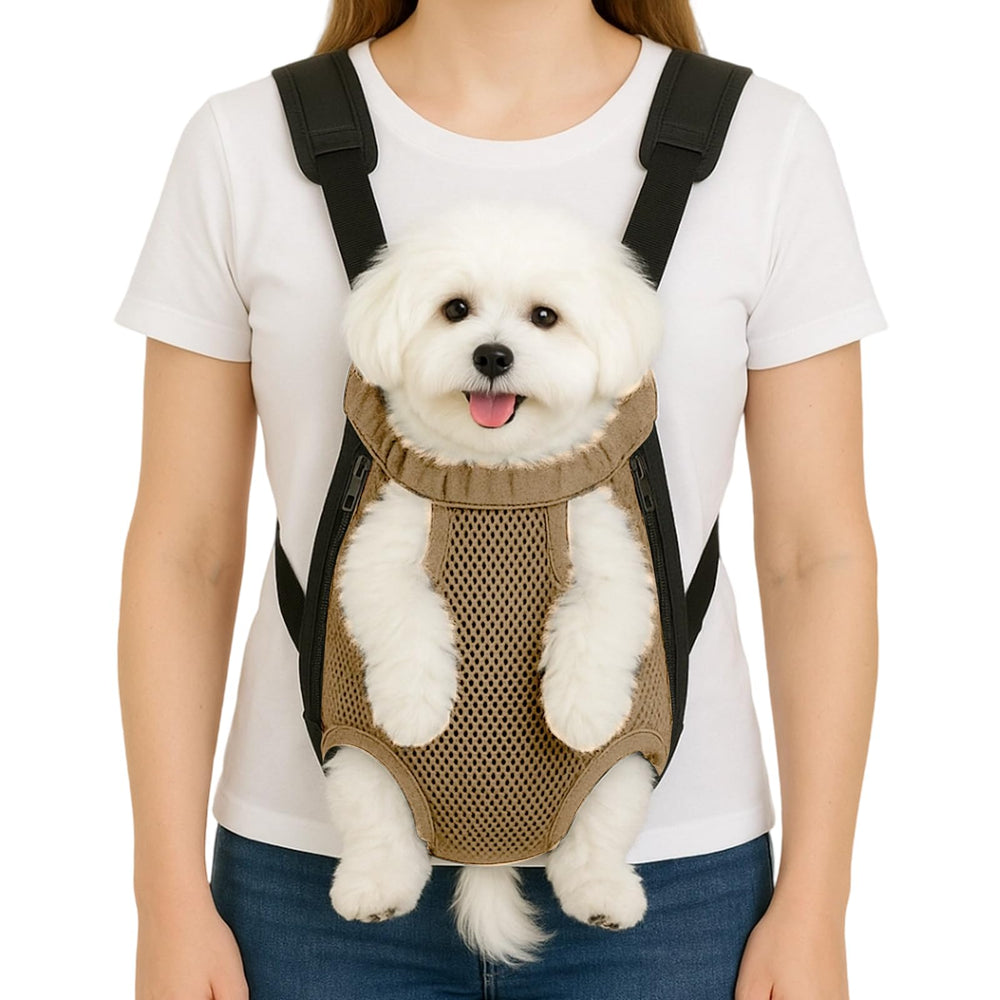 Mosago portador-perro-frontal, cómodo para paseos cercanos y contacto visual