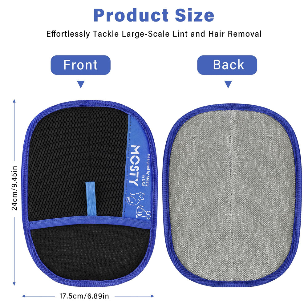 Mosty Guante para coches y muebles, recogida rápida de pelos sueltos.