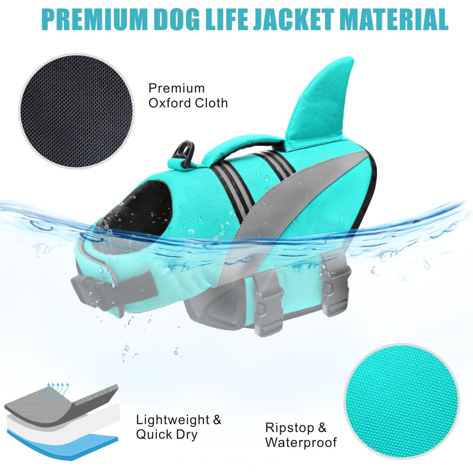 Mosucoirl material oxford ripstop, duradero para actividades acuáticas