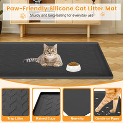 Motsamla mat superficie texturizada: comodidad y tracción para las patas.