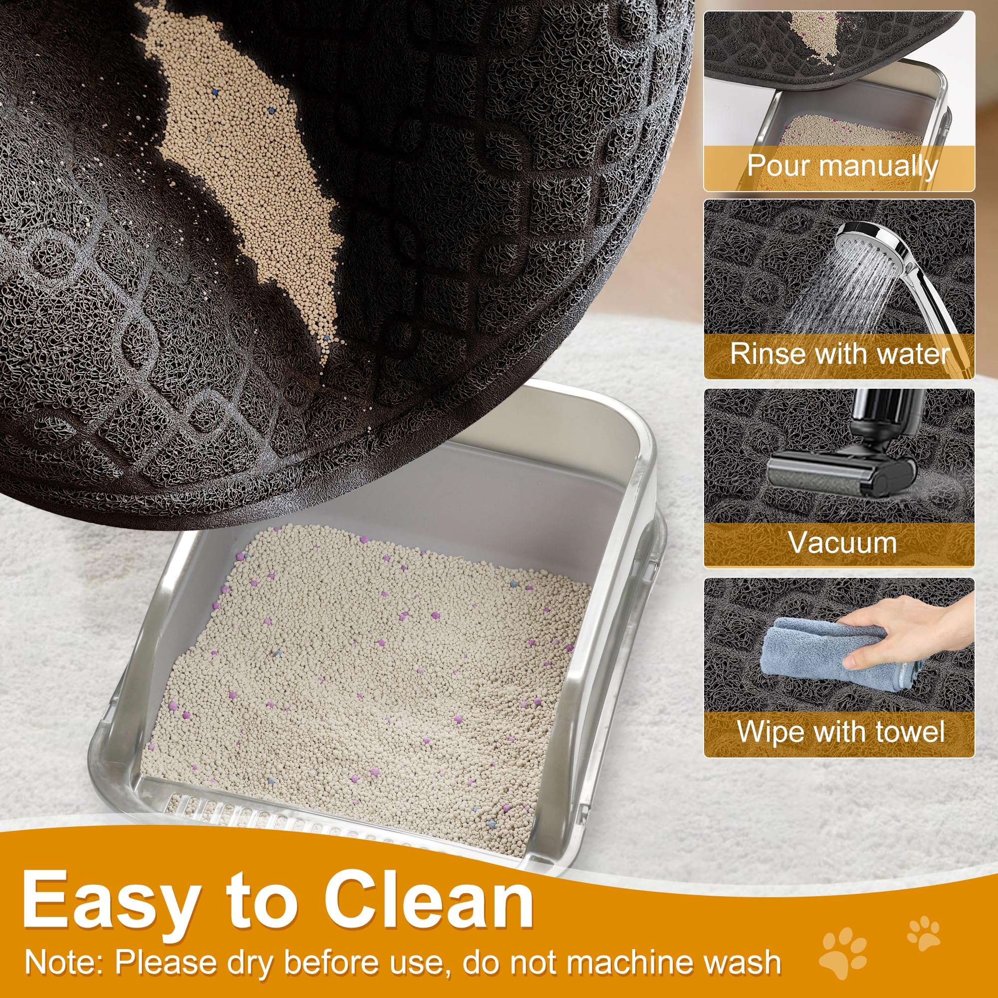 Material suave de Motsamla, cómodo para las patas sensibles.