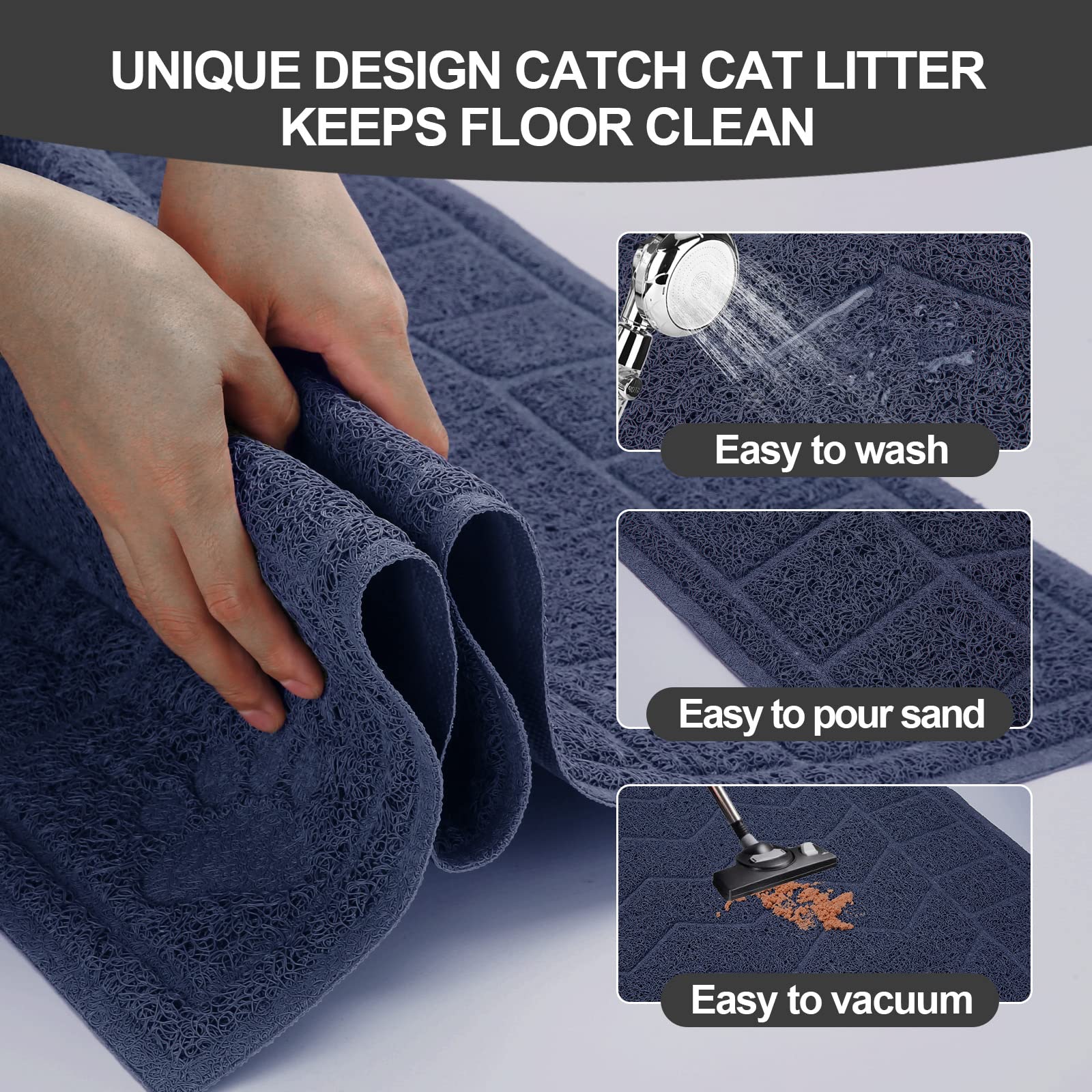 Motsamla suave para las patas del gato, cómodo al caminar